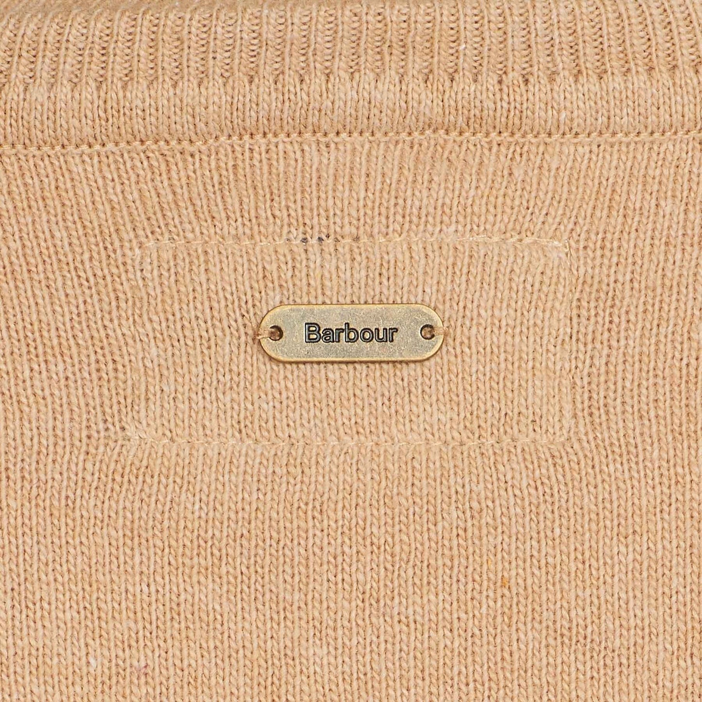 Roll Collar Sweater - CARAMEL HESSIAN TART