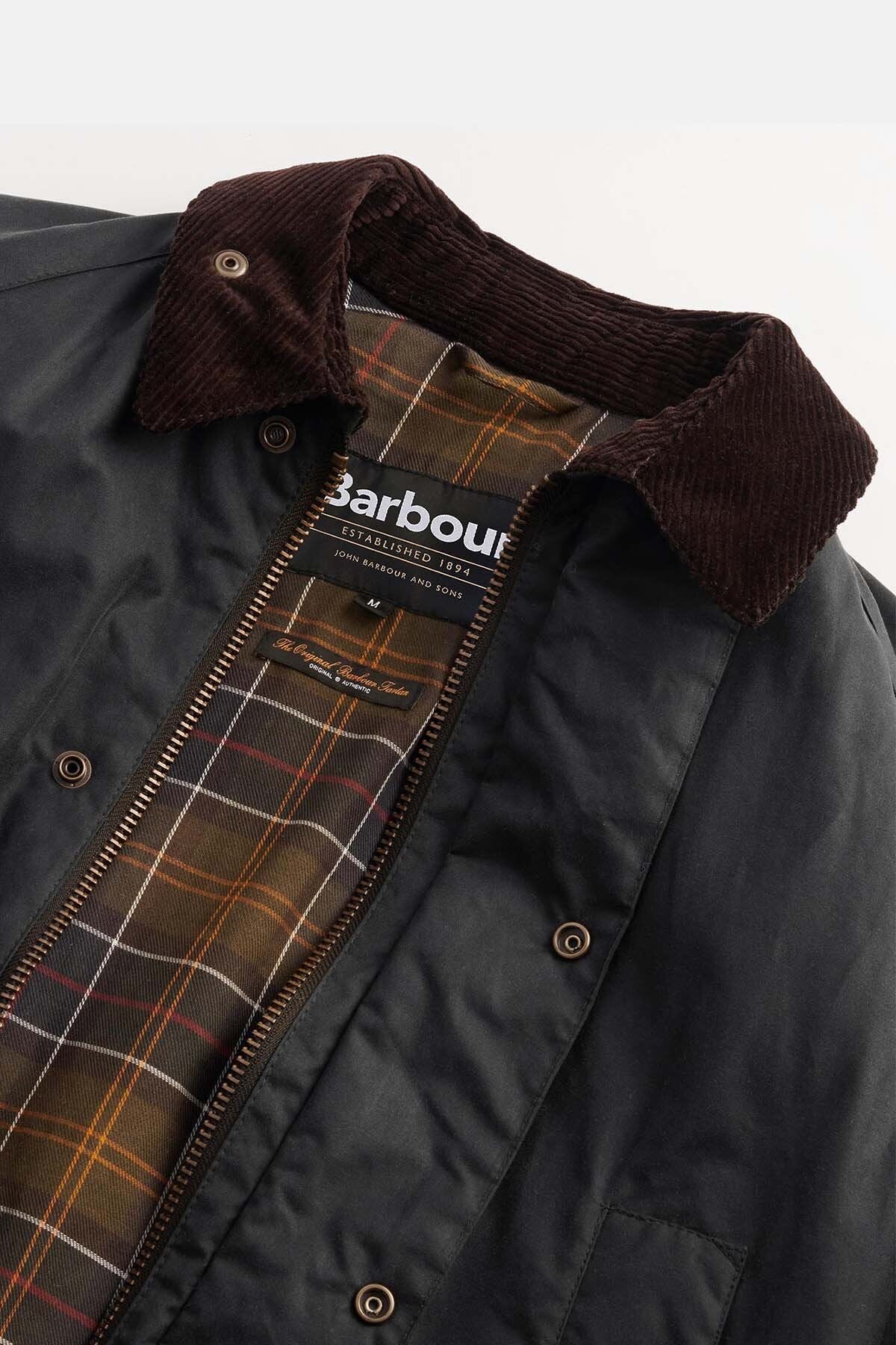 Modified Beaufort Waxed Jacket - SAGE