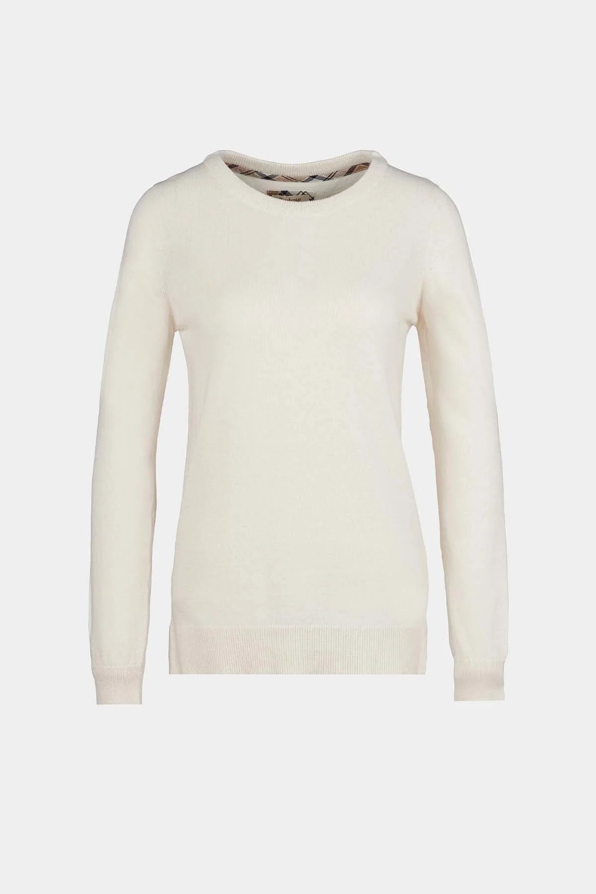Pendle Crew Knit Sweatshirt - CREAM ROSEWOOD