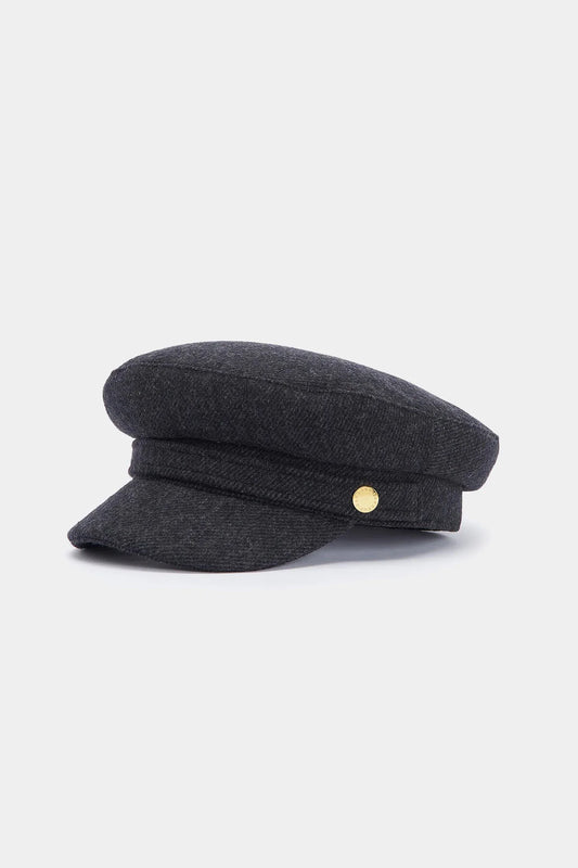 Bothal Bakerboy Cap - CHARCOAL GREY