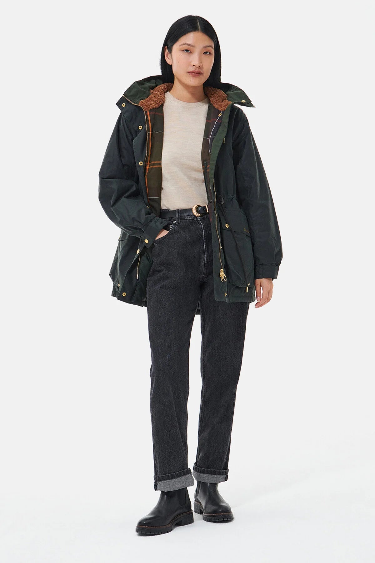 Grantley Wax Jacket - SAGE/CLASSIC