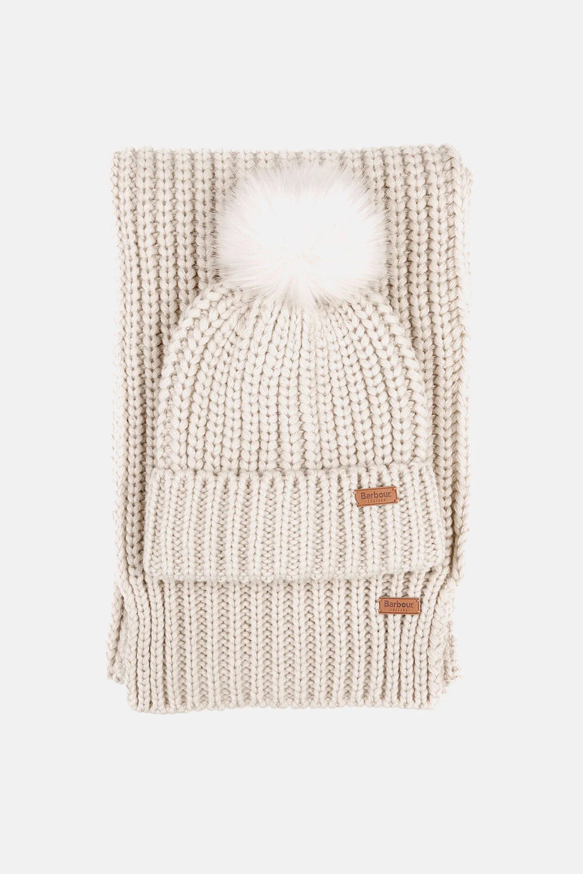 Hat and Scarf Set - PEARL