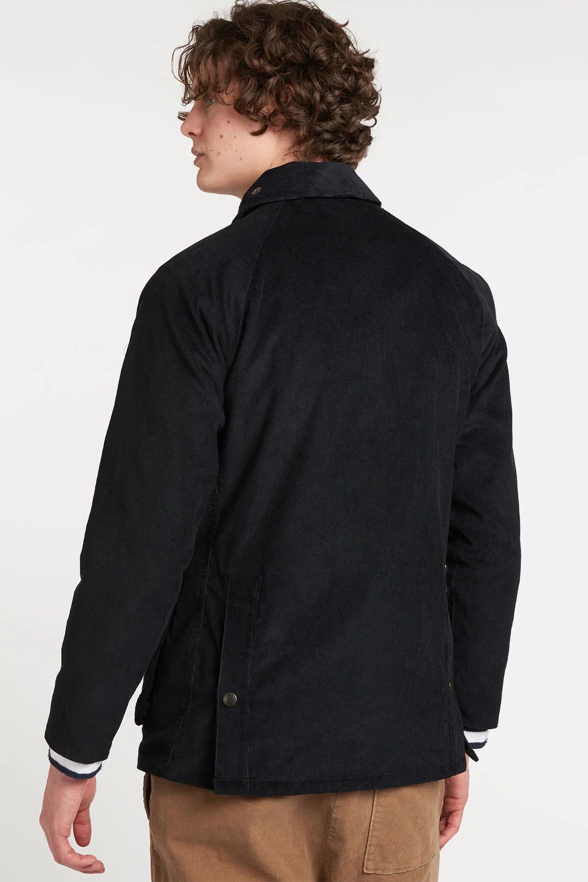 Velvet Bedale Jacket - NAVY