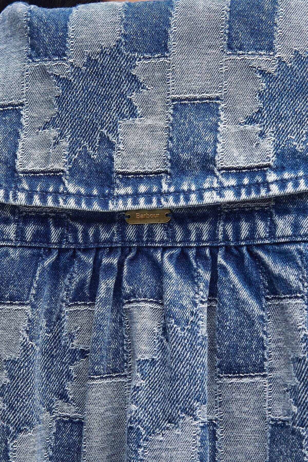 Bowhill Patchwork Denim Shirt - PATCHWORK DENIM