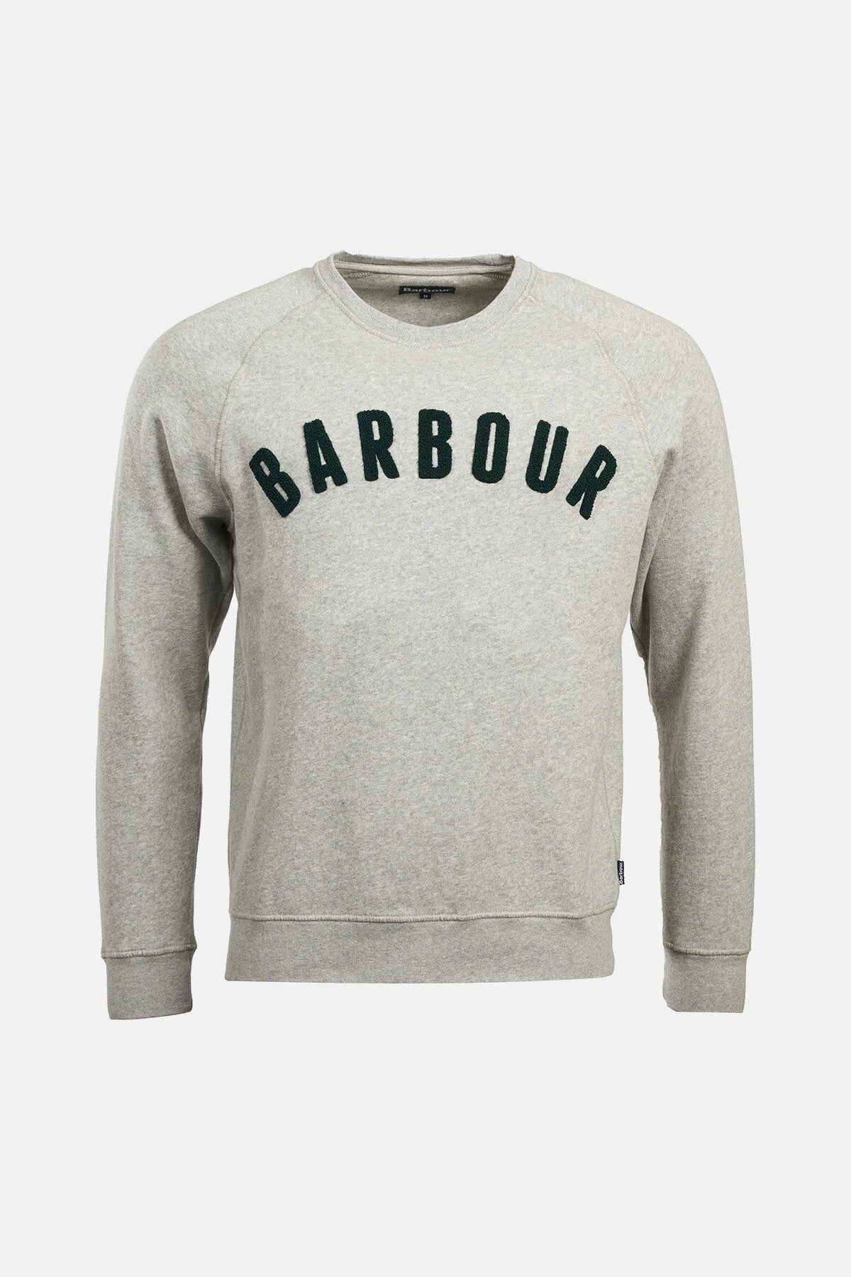 Prep Logo Crew Sweatshirt - GREY MARL