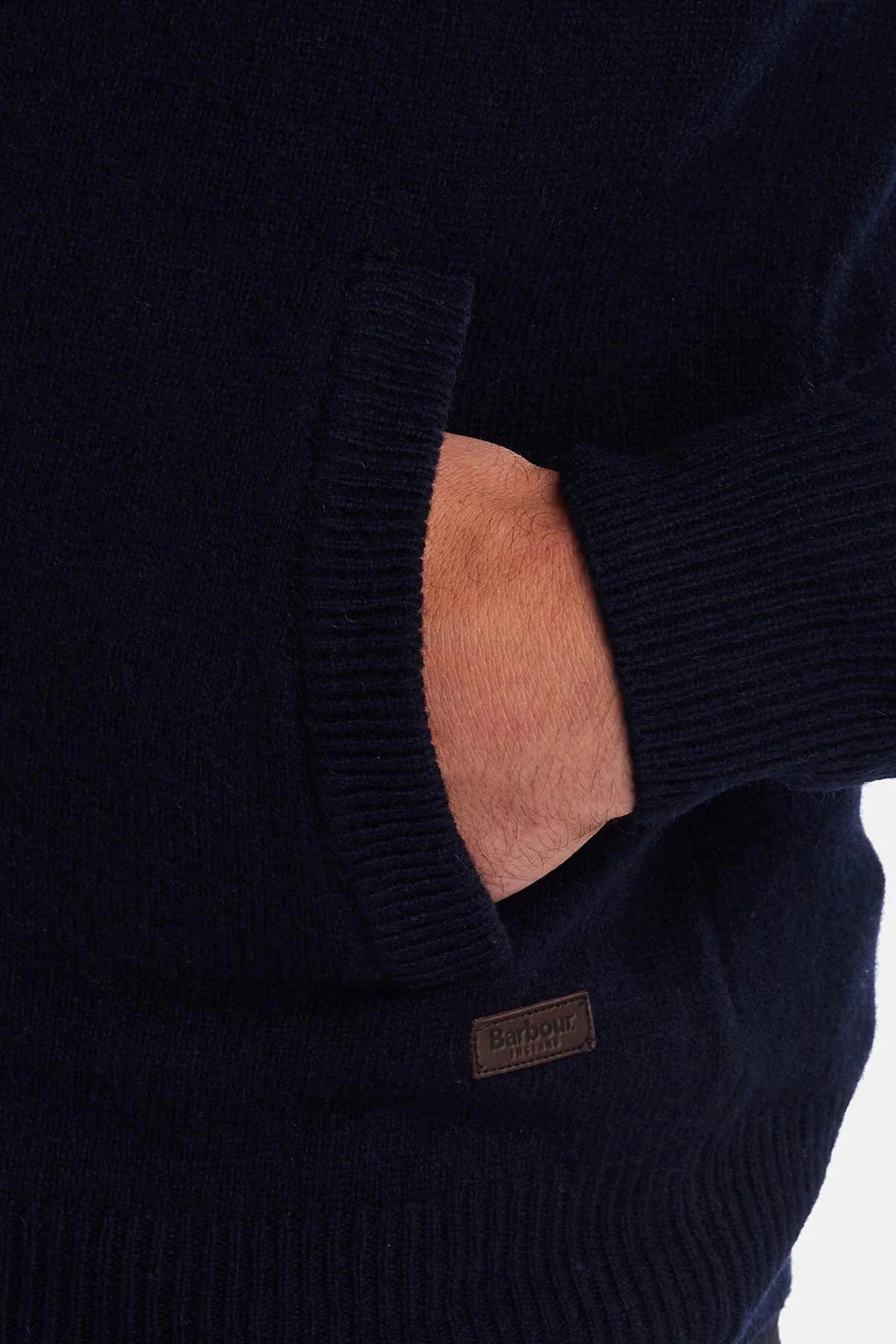 Patch Zip Through - NAVY