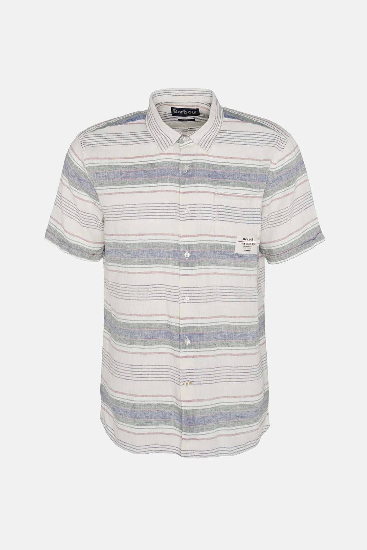 Crimwell Striped Shirt - WHISPER WHITE