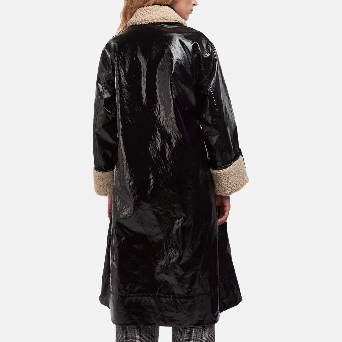 Euginie Casual Jacket by ALEXACHUNG - BLACK HERITAGE CHECK