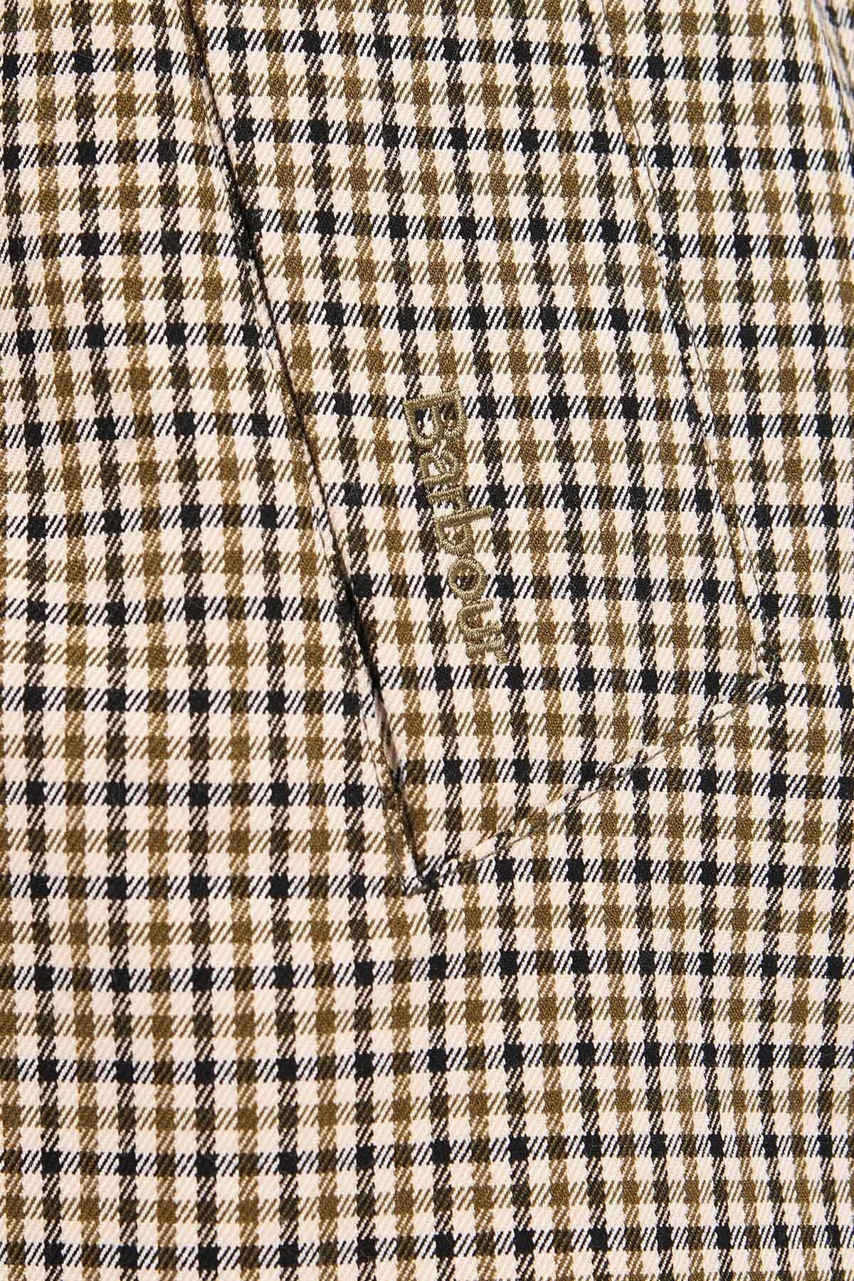 Somerland Check Jacket - POPLAR GREEN MICRO C